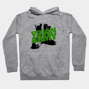 VEGAN ARMY BOOTS LOGO [OD] Hoodie